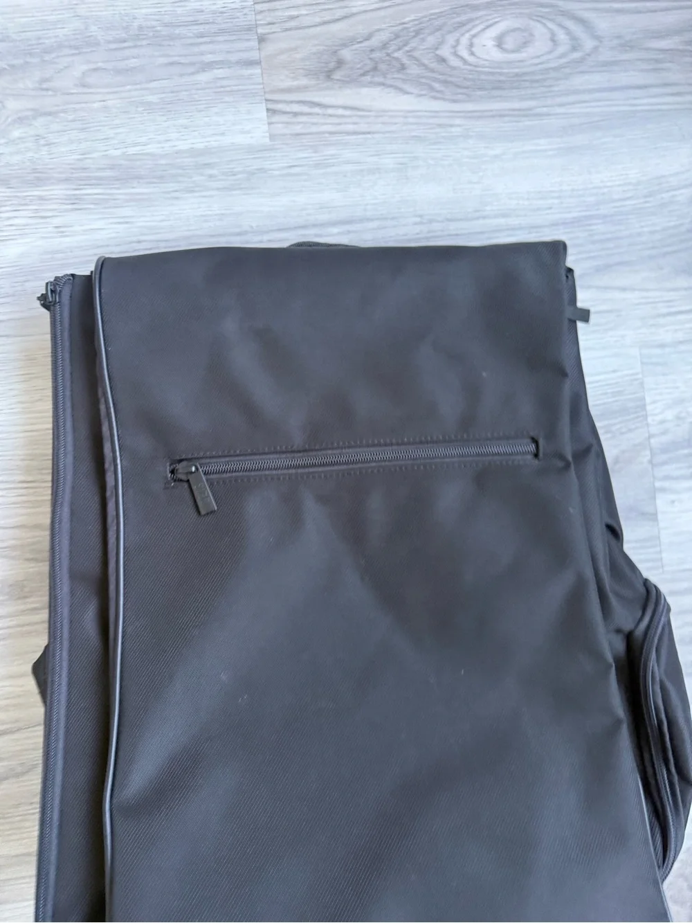 BEIS Black Convertible Laptop Backpack with Front Zip Pocket
